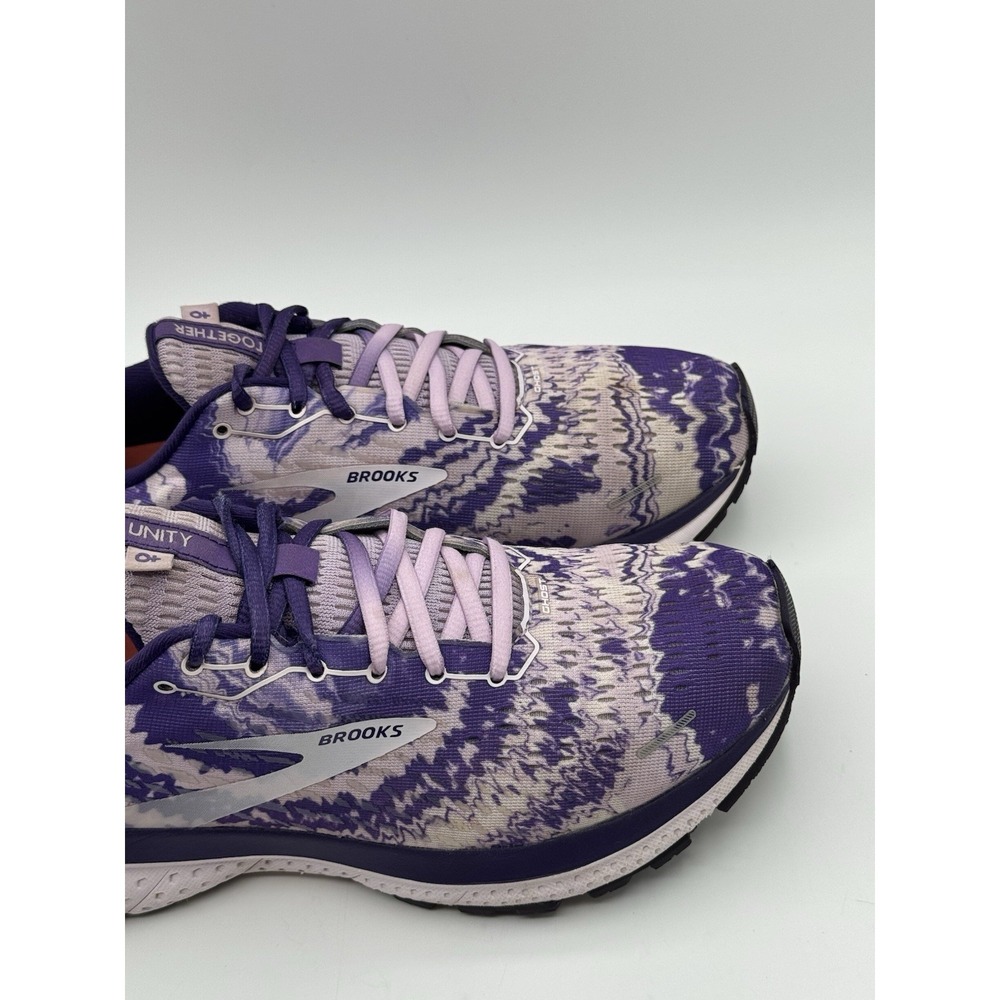 Brooks Ghost 13 Unity Women's Size 10 Purple Running Sneakers Shoes 1203381B574 - Picture 4 of 14